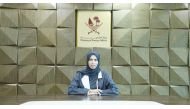 Minister of State for International Cooperation at the Ministry of Foreign Affairs H E Lolwah bint Rashid Al Khater attending the event via video conference.