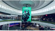 KSA National Day celebrations branding at DFC.