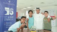 Students taking part in the programme.
