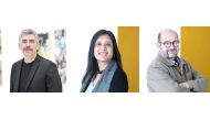 From left: Dr. Sean Robert, Dr. Radha Dalal and Dr. Jochen Sokoly