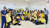 HOPE Qatar staff, students and parents during the event.