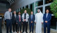 Iyad Mourtada with Sundaresan Rajeswar, the IIA Qatar Board member and other officials during 'The Anti-Fraud Strategies Masterclass’ training.