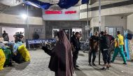File picture of the emergency ward at Al-Shifa Hospital 