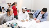 Participants at one of the academy sessions.