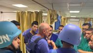 A joint UN humanitarian assessment team, led by WHO at Al-Shifa Hospital in northern Gaza