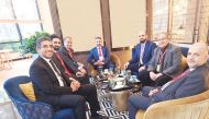 QRCS officials meeting with representatives of Jordan Red Crescent