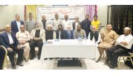 Participants during a symposium organised by Bazm-e-Urdu Qatar. 