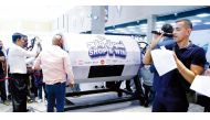 A grand raffle draw held at the conclusion of the 18th edition of The Peninsula and Al Sharq’s annual shopping festival.