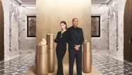 Irina Shayk (left) and Thierry Henry.