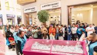 Participants at the second raffle draw of Shop Qatar at the Msheireb Gallery on January 12, 2024.