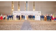 Dignitaries and officials attending the session held in Abu Dhabi, UAE. 