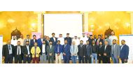 Officials and participants at the workshop. 