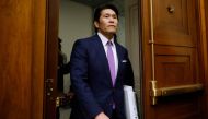 Former Special Counsel Robert Hur returns from a short break to resume his testimony before the House Judiciary Committee in the Rayburn House Office Building on Capitol Hill on March 12, 2024 in Washington, DC. (Photo by CHIP SOMODEVILLA / GETTY IMAGES NORTH AMERICA / Getty Images via AFP)

