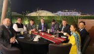 Ambassador of Australia H E Shane Flanagan (fourth left), Ambassador of Turkiye H E Dr. Mustafa Goksu (thirf left) and other guests at the event. 
