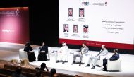 Panellists during a discussion on integrating people with Down Syndrome into society.