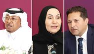 From left: Dr. Saif Ali Al Hajri, Prof. Rana Sobh and Jack Saba