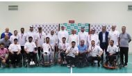 Officials and players at the conclusion of the tournament. 