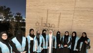 Al Mujadilah Center volunteers.
