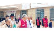 Accompanied by Engr. Ahmed Hassan Al Sharaji, head of QRCS office in Yemen, the delegation visited Khalifa General Hospital in Al Turbah District.