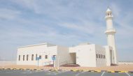 The newly opened mosque in Umm Al Hawaya.