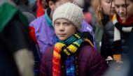Swedish climate activist Greta Thunberg takes part in the rally ''Europe Climate Strike'' in Brussels, Belgium, March 6, 2020. REUTERS/Johanna Geron/File Photo

