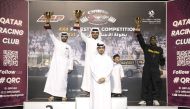 QRC Director Sheikh Jabor bin Khalid Al Thani crowned the podium winners of the fourth round.