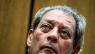 (FILES) US writer Paul Auster looks on in Lyon on January 16, 2018. (Photo by JEFF PACHOUD / AFP)
