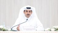 Minister of State for Energy Affairs, H E Saad Sherida Al Kaabi addressing the Energy Sector’s 24th Annual Qatarization Review meeting. 