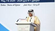  DICID Chairman speaking during the conference. 