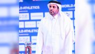 Qatar Athletics Federation President Mohammed Issa Al Fadala