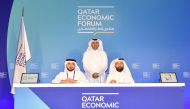 Media City Qatar and QRDI officials during the signing of the agreement. 