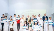 Winners of the 19th Sheikh Faleh bin Nasser Al Thani Annual Quran Competition.
