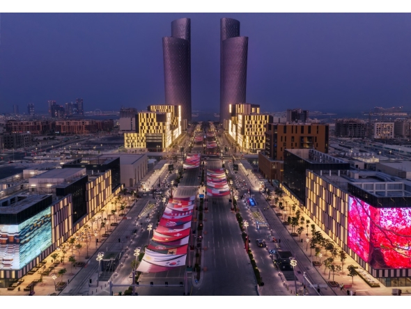 File photo of Lusail Boulevard