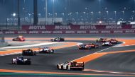 Action during last year's Qatar 1812Km race at the Lusail International Circuit, in this file photo.