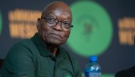 File photo: Former South African president Jacob Zuma attends a press briefing at the YMCA Community Hall in Soweto on December 16, 2023. Photo by Ihsaan HAFFEJEE / AFP.

