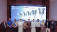 GWC received the trophy at the Lusail Hall, Olympic Tower.