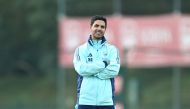 Arsenal manager Mikel Arteta. Pic: Arsenal / X