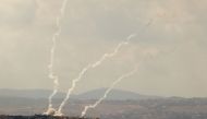 Smoke billows from the site of an Israeli airstrike on Lebanon's southern village of Taybeh on September 23, 2024. (Photo by Rabih DAHER / AFP)

