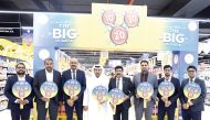 Rawabi officials during the launch of the promotion.