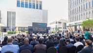 People attending the event held at Msheireb Downtown Doha.