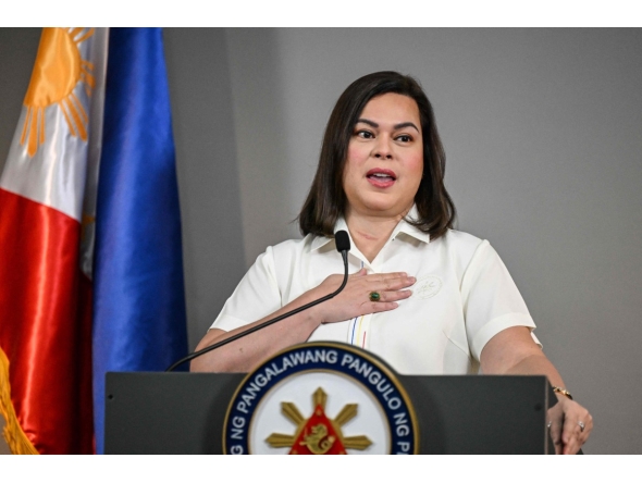 File photo: Daughter of former President Rodrigo Duterte, Sara Duterte