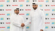 ExxonMobil Qatar and Teach For Qatar officials during the agreement signing ceremony