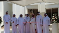 Officials at the inauguration of the project.