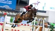 Action during the Al Shaqab International League in this file photo.