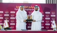 Qatar Football Association Secretary-General Mansoor Mohammed Al Ansari and Ooredoo Chief Business Officer Thani Ali I A Al-Malki signed the agreement.
