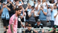 Lionel Messi #10 of Inter Miami CF reacts the MLS match between Minnesota United FC and Inter Miami CF at Allianz Field on May 10, 2025 in St Paul, Minnesota. David Berding/Getty Images/AFP 