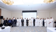 Chief Executive of the Hong Kong Special Administrative Region of the People’s Republic of China, H E John Lee; QBA Chairman, Sheikh Faisal bin Qassim Al Thani along with QBA board members and officials during the meeting.