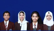FROM LEFT: Unais Anas, Fiza Salma, Angel Sabu, and Husna Raihana Hashim