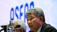 Malaysia's Foreign Affairs Minister Mohamad Hasan attends a press conference ahead of the 46th Association of Southeast Asian Nations (ASEAN) Summit in Kuala Lumpur on May 25, 2025. (Photo by Jam STA ROSA / AFP)