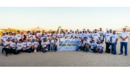 Participants during the mangrove plantation.